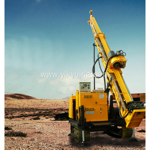 Portable grouting reinforcement tunnel drilling machine